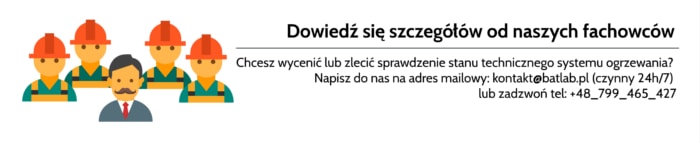 Lokalizacja wycieku z instalacji Łódź 